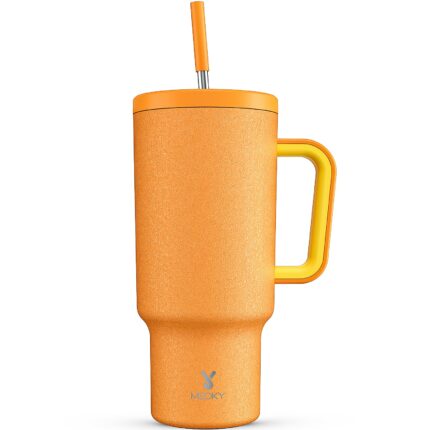 Meoky 50 oz Tumbler with Handle and Straw - Meoky