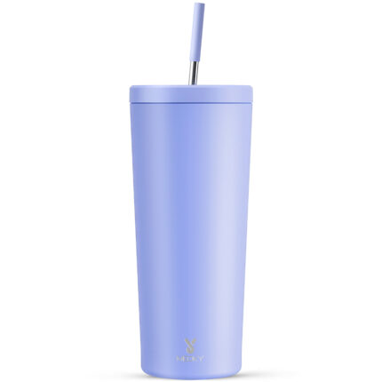 Meoky 40oz Tumbler with Handle and Straw, 24 oz Insulated Tumbler with Lid  and Straw (Fairyland)