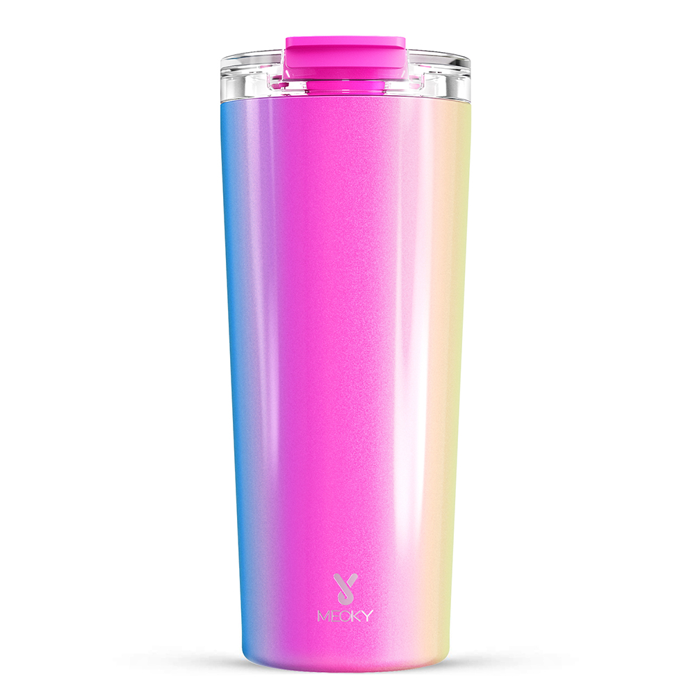 Meoky 24oz Travel Mug, Triple Insulated Stainless Steel Tumbler with Handle  and 2-in-1 Straw and Sip…See more Meoky 24oz Travel Mug, Triple Insulated