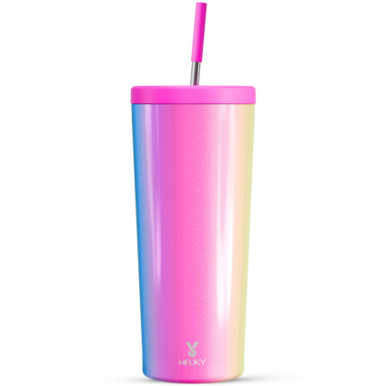 Meoky 24 oz Tumbler with Lid and Straw
